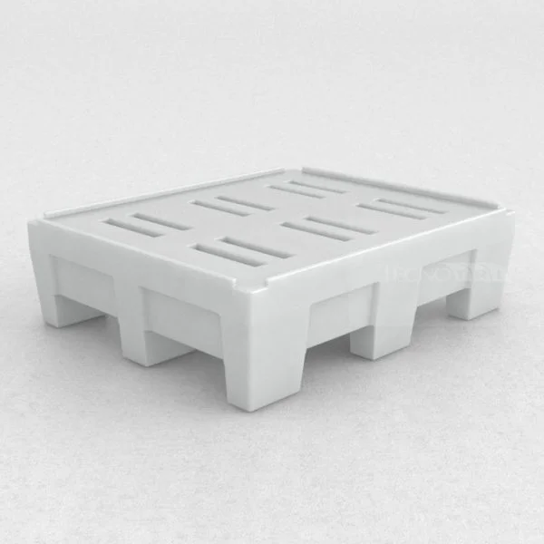 Pallet Plástico 1050x1250 PBRII      35cm Altura. PL061 Pallet Ergonômico - Imagem 6