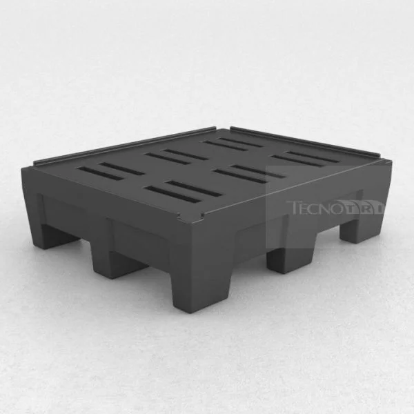 Pallet Plástico 1050x1250 PBRII      35cm Altura. PL061 Pallet Ergonômico - Imagem 7