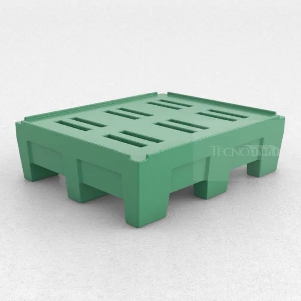 Pallet Plástico 1050x1250 PBRII      35cm Altura. PL061 Pallet Ergonômico - Imagem 8