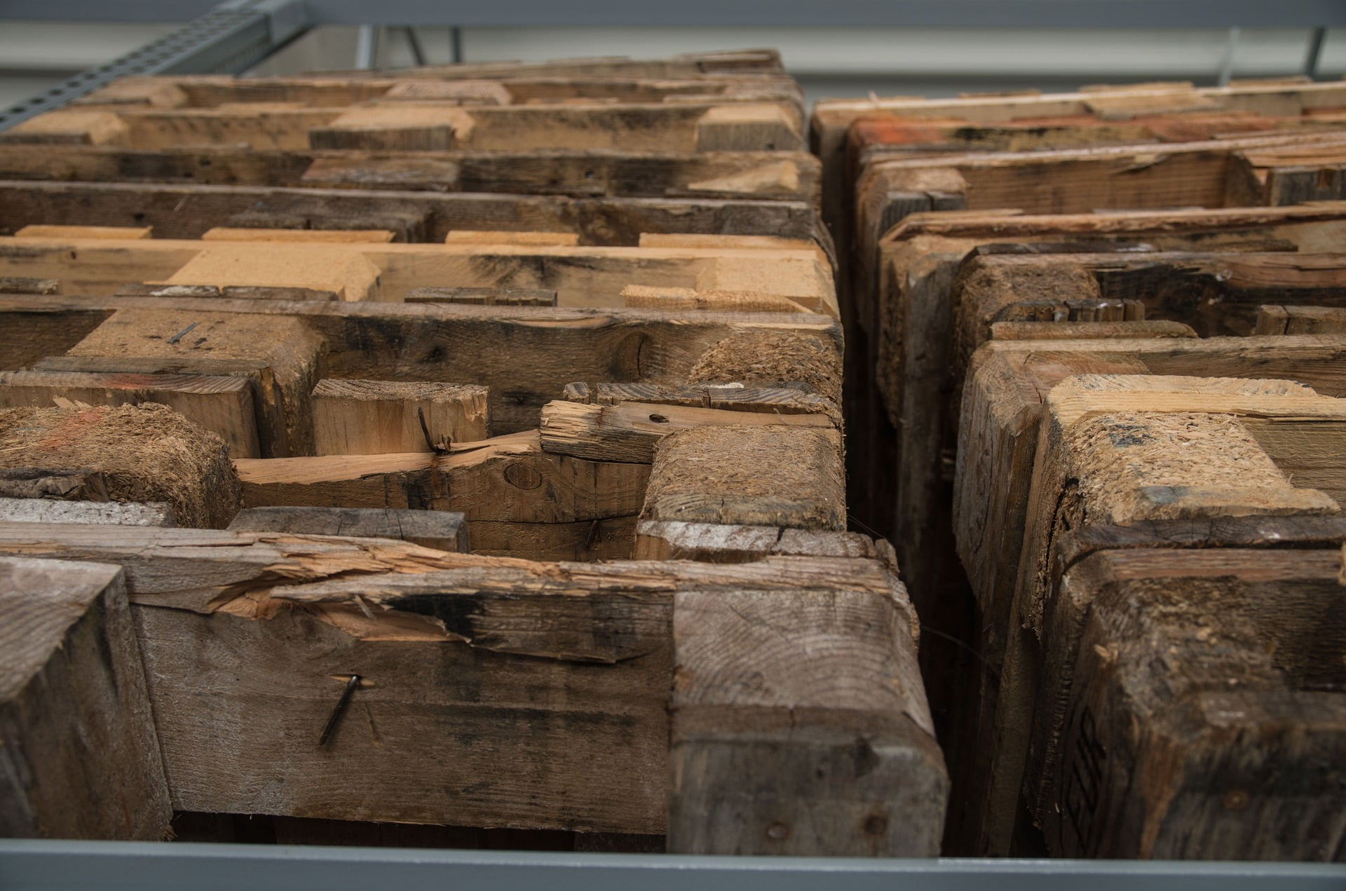 pallet de madeira fumigação