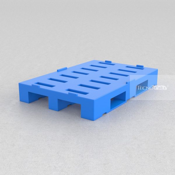 Pallet Plástico PL073 Azul Tecnotri