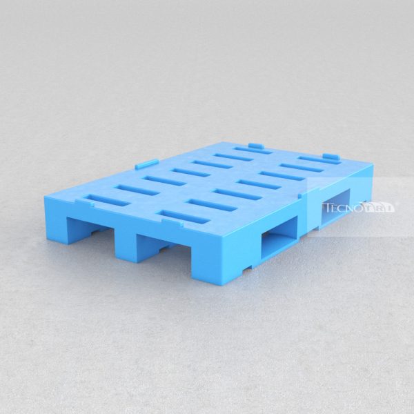 Pallet Plástico PL073 Azul Claro Tecnotri