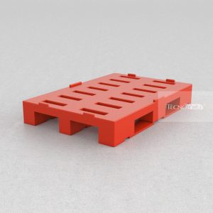 Pallet Plástico PL073 Vermelho Tecnotri