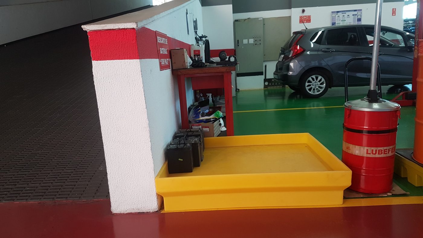 Pallet De Contenção Honda 10 Tecnotri