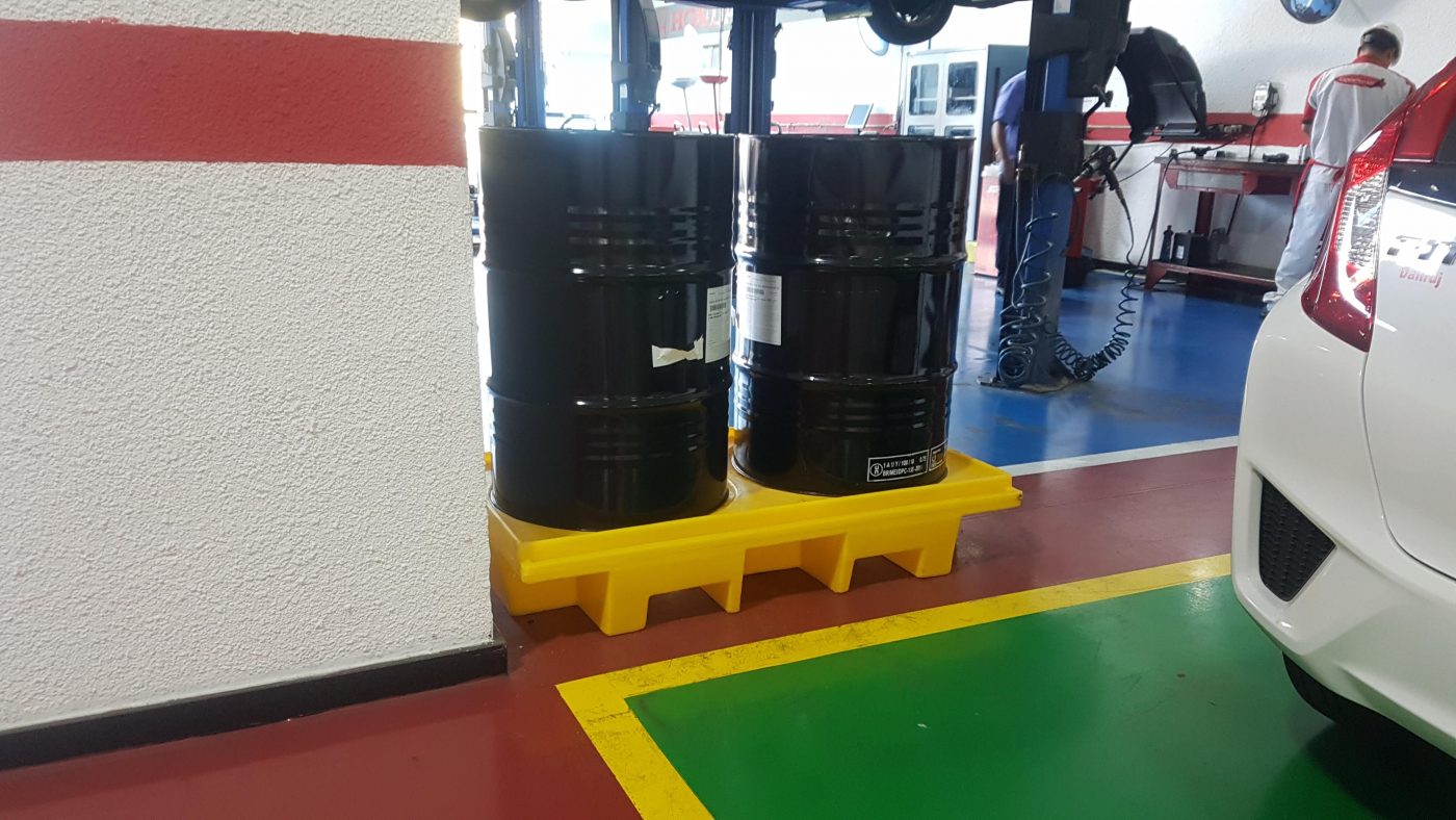 Pallet De Contenção Honda 8 Tecnotri