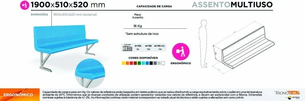 Ficha Técnica Assento Rotomoldado