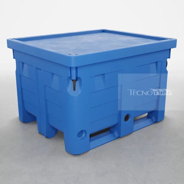 Contentor Bin 600 Litros C/ Runner - Imagem 2