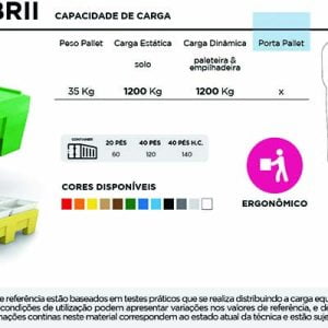 Ficha Técnica Pallet Ergonômico PL093