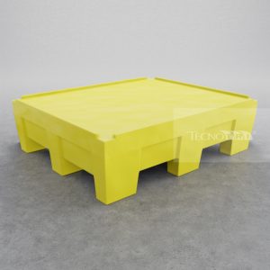 Pallet Plástico 1050x1250. 35cm Altura. PL093 Pallet Ergonômico