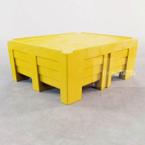 Pallet Plástico 1050x1250 PBRII 50cm Altura PL096 Pallet Ergonômico - Image 3