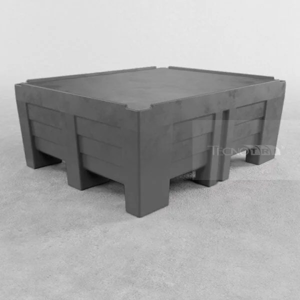 Pallet Plástico 1050x1250 PBRII 50cm Altura PL096 Pallet Ergonômico - Image 8