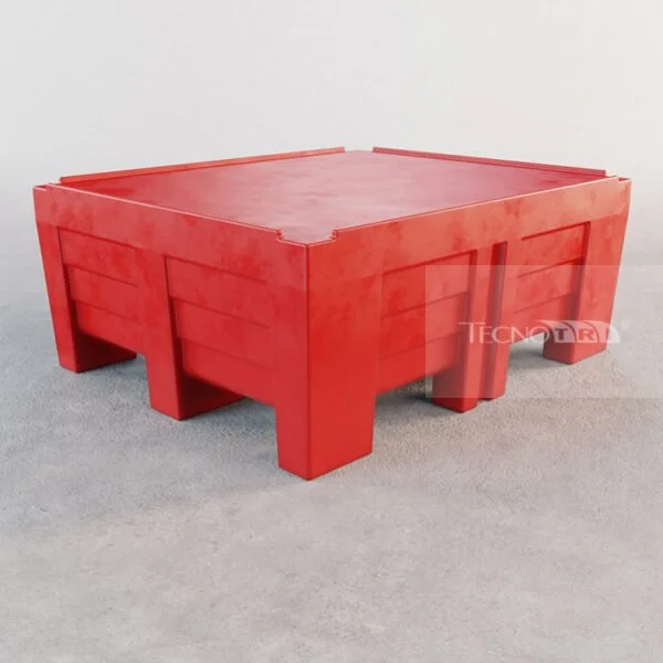 Pallet Plástico 1050x1250 PBRII 50cm Altura PL096 Pallet Ergonômico - Image 9