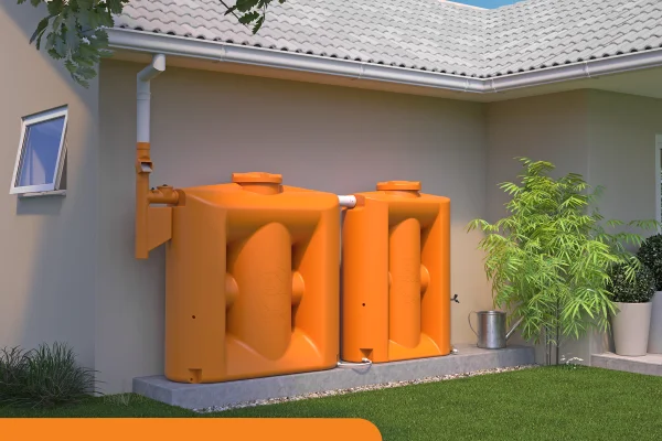 cisternas tecnotri para captação de água de chuva
