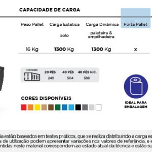 PL098, Pallet para bobinas, Pallet Plástico, Pallet Plástico para bobina