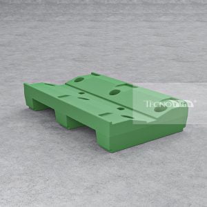 PL098, Pallet para bobinas, Pallet Plástico, Pallet Plástico para bobina
