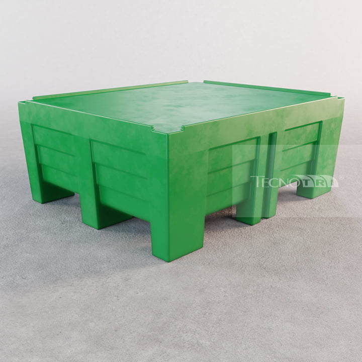 Pallet Plástico 1050×1250 PBRII 50cm Altura PL096