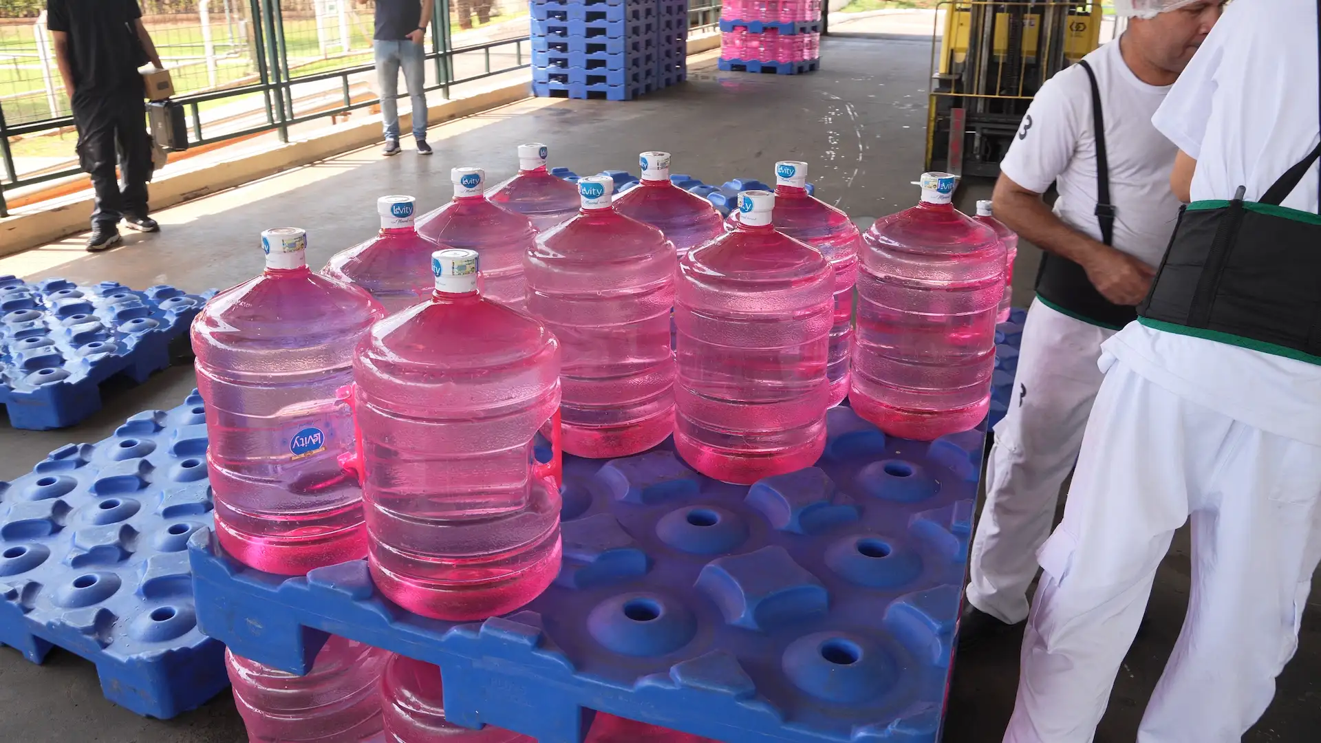 Palets para la industria de bebidas
