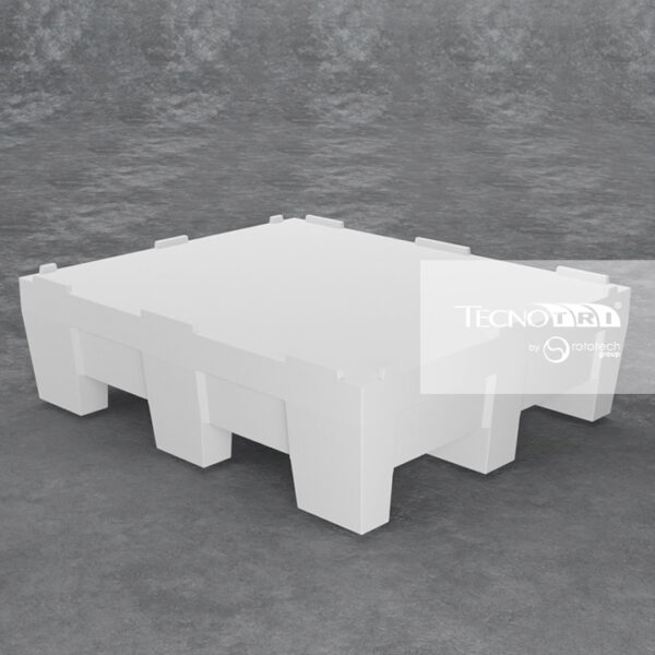 Pallet Plástico 1050x1250 PBRII 35cm Altura PL117 Pallet Ergonômico - Imagem 6