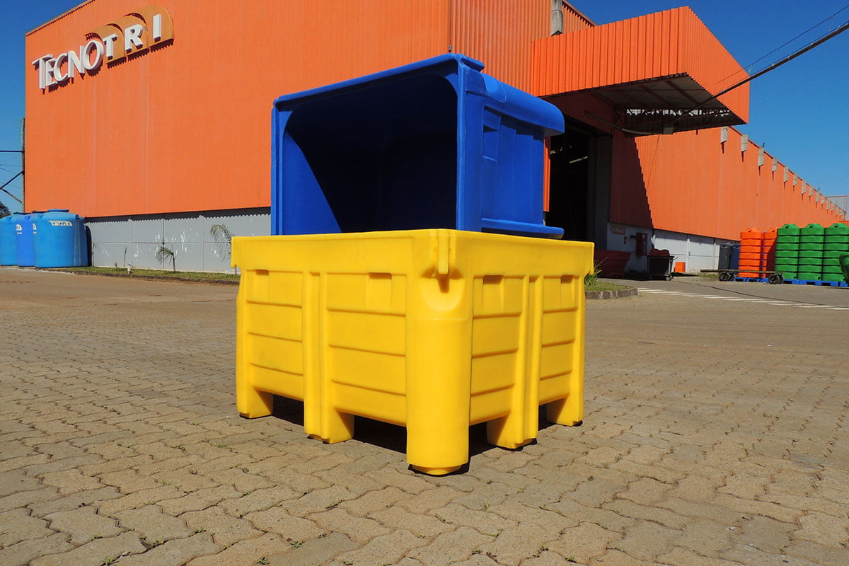 A Versatilidade dos Contentores Plásticos