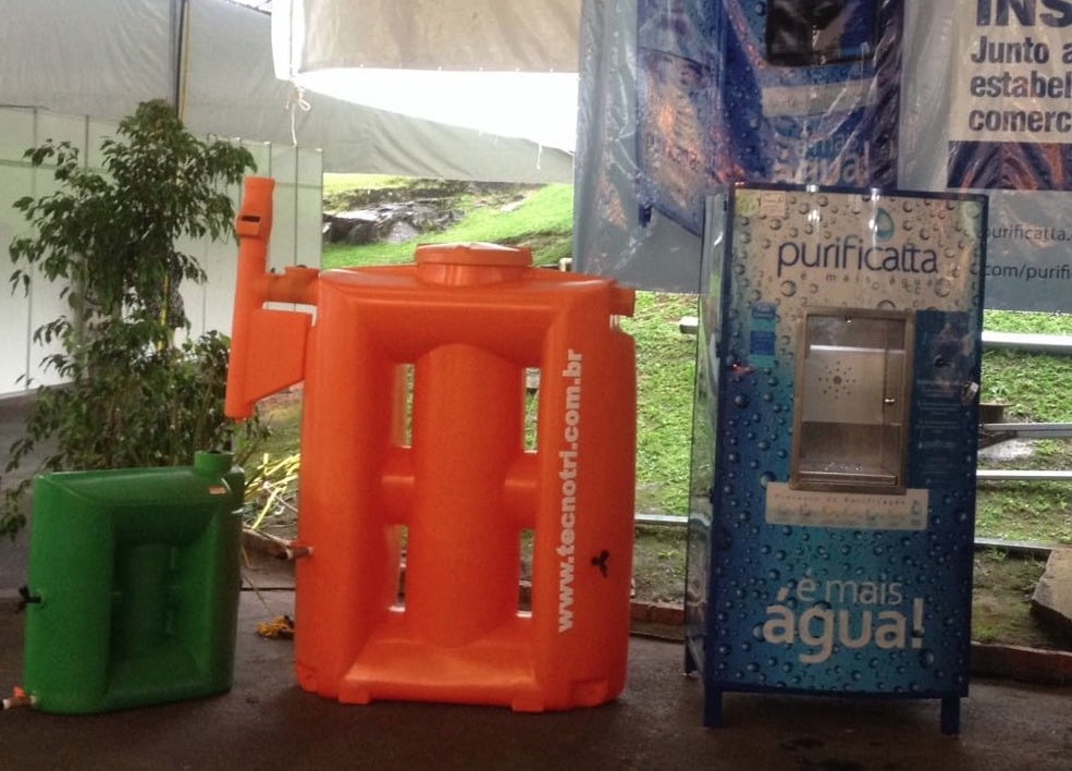 Cisternas, Kits Reúso de Água Tecnotri na Festa da Uva 2016. É Agua Que Não Acaba Mais!