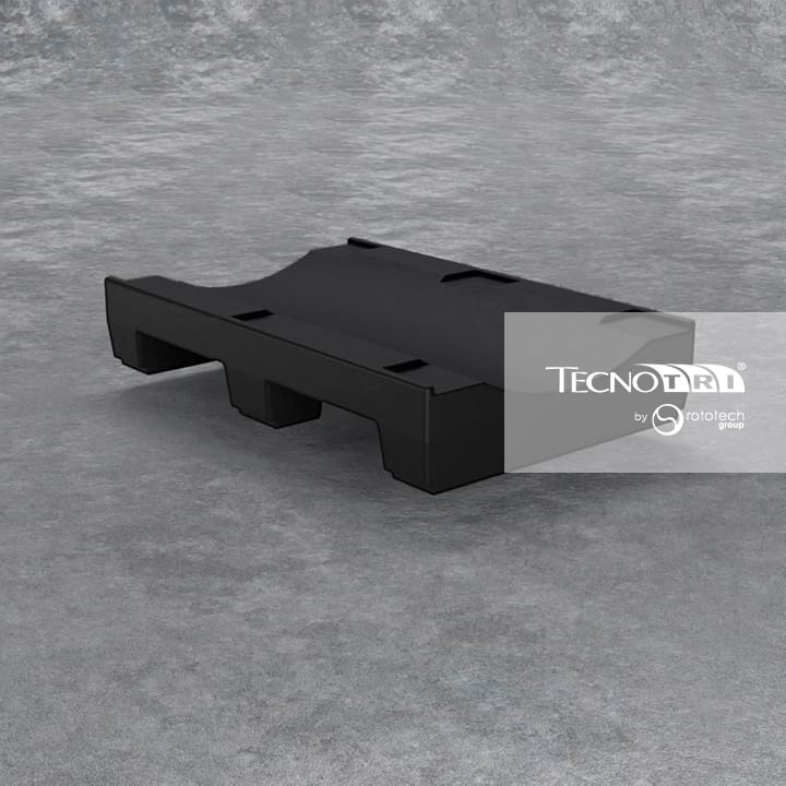 Pallet Plástico 650x1000mm PL104 para bobinas