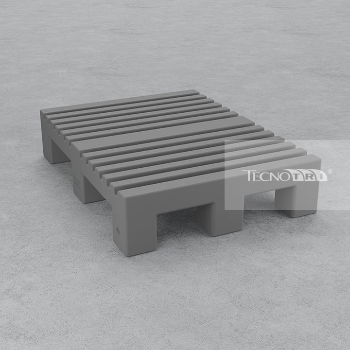 Pallet Plástico 600x800mm PL107 para gráfica
