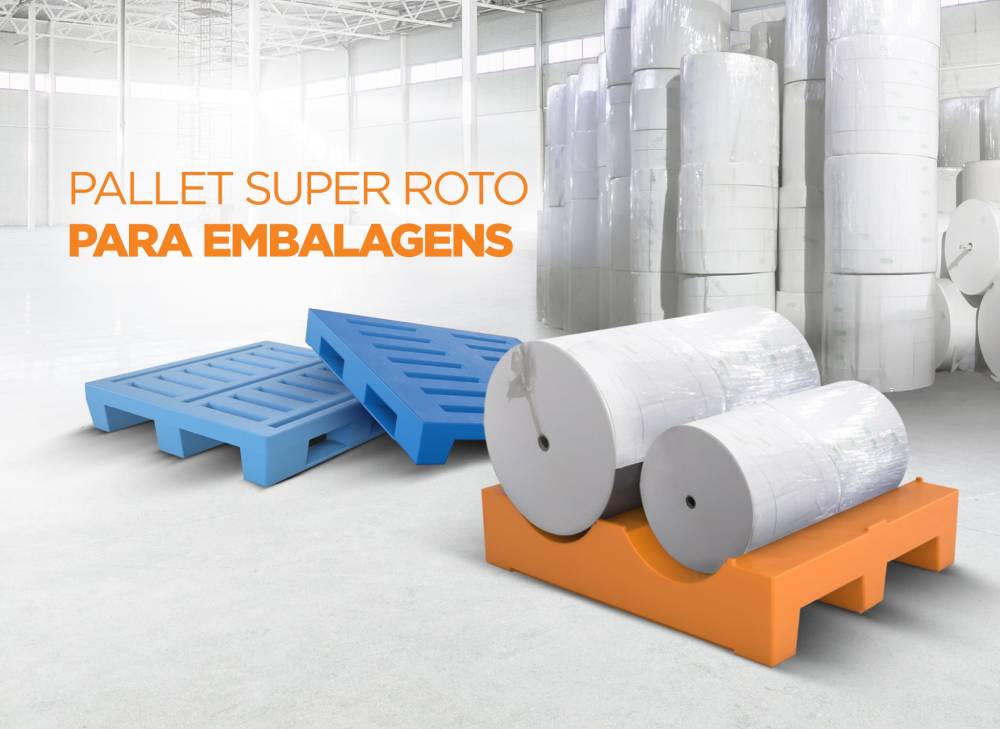 Pallets Plásticos Para Embalagens otimizam a logística e evitam avarias e contaminações