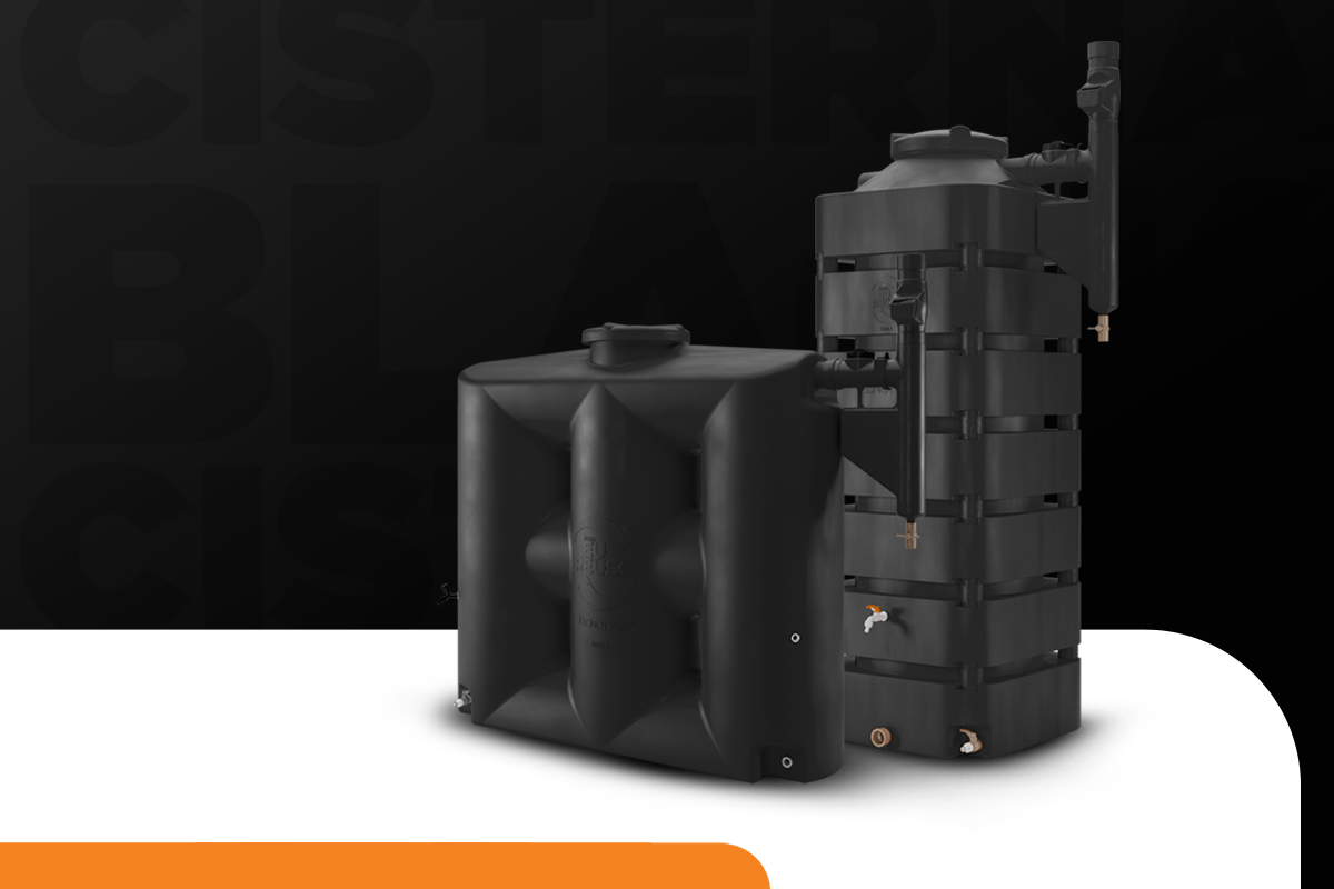 Cisternas Black Tecnotri: lançamento 100% reciclado