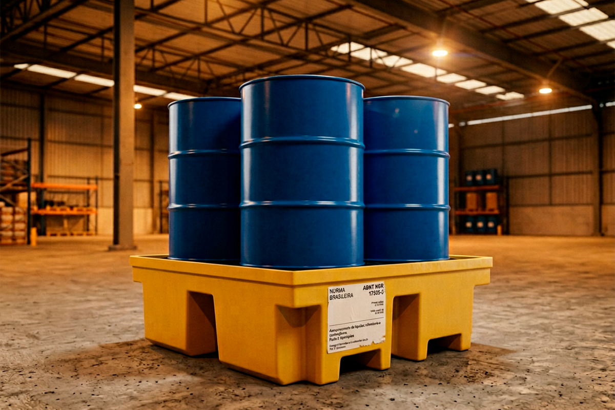 Contenção de inflamáveis: o que a NBR 17505 exige da sua indústria?